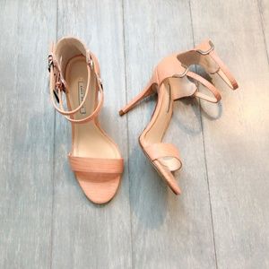 ZARA Women's High Heel Sandals:Pink , US 8/EUR 39